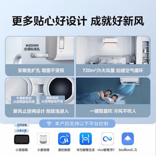 新風(fēng)空調(diào)品牌排行榜10強(qiáng) 科技與健康的完美融合